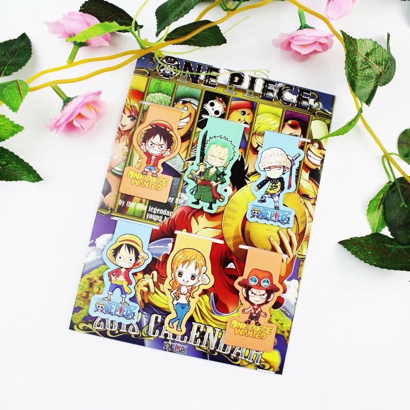 Magnetic One Piece Bookmarks Set of 6 by HitMyNeed