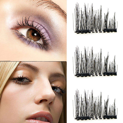 Magnetic Reusable Lashes 8-Piece Set with Tweezers by HitMyNeed