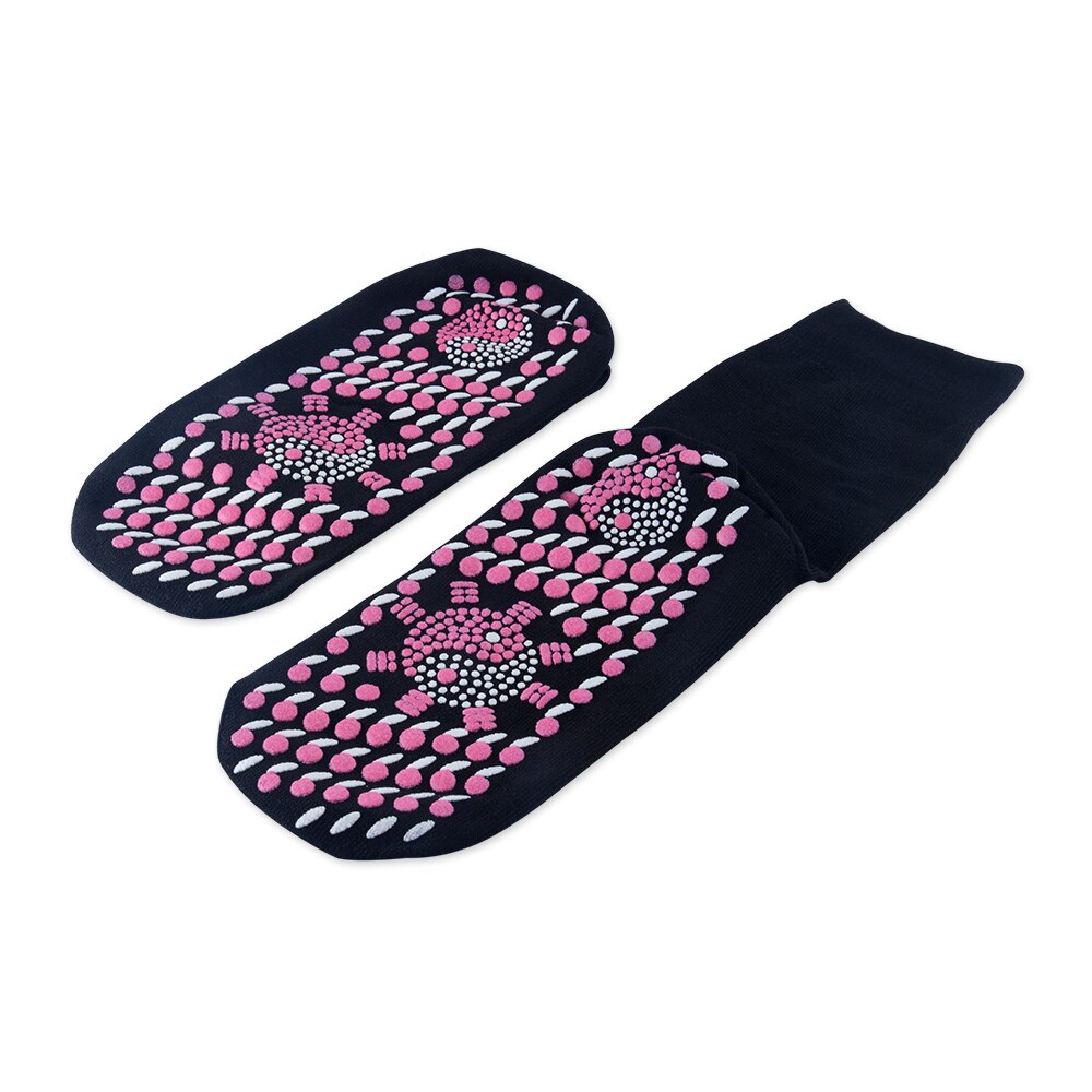 Magnetic Self-Heating Tourmaline Socks (2 Pairs) by HitMyNeed