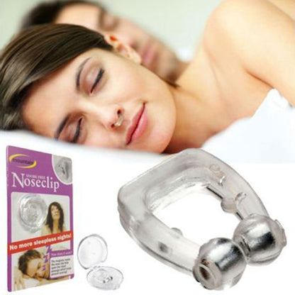 Magnetic Silicone Anti Snoring Nose Clip by HitMyNeed