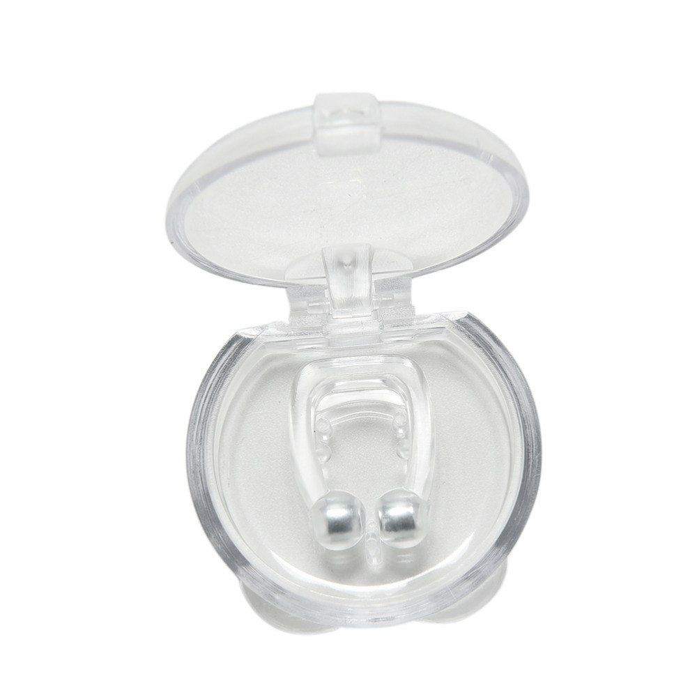 Magnetic Silicone Anti Snoring Nose Clip by HitMyNeed