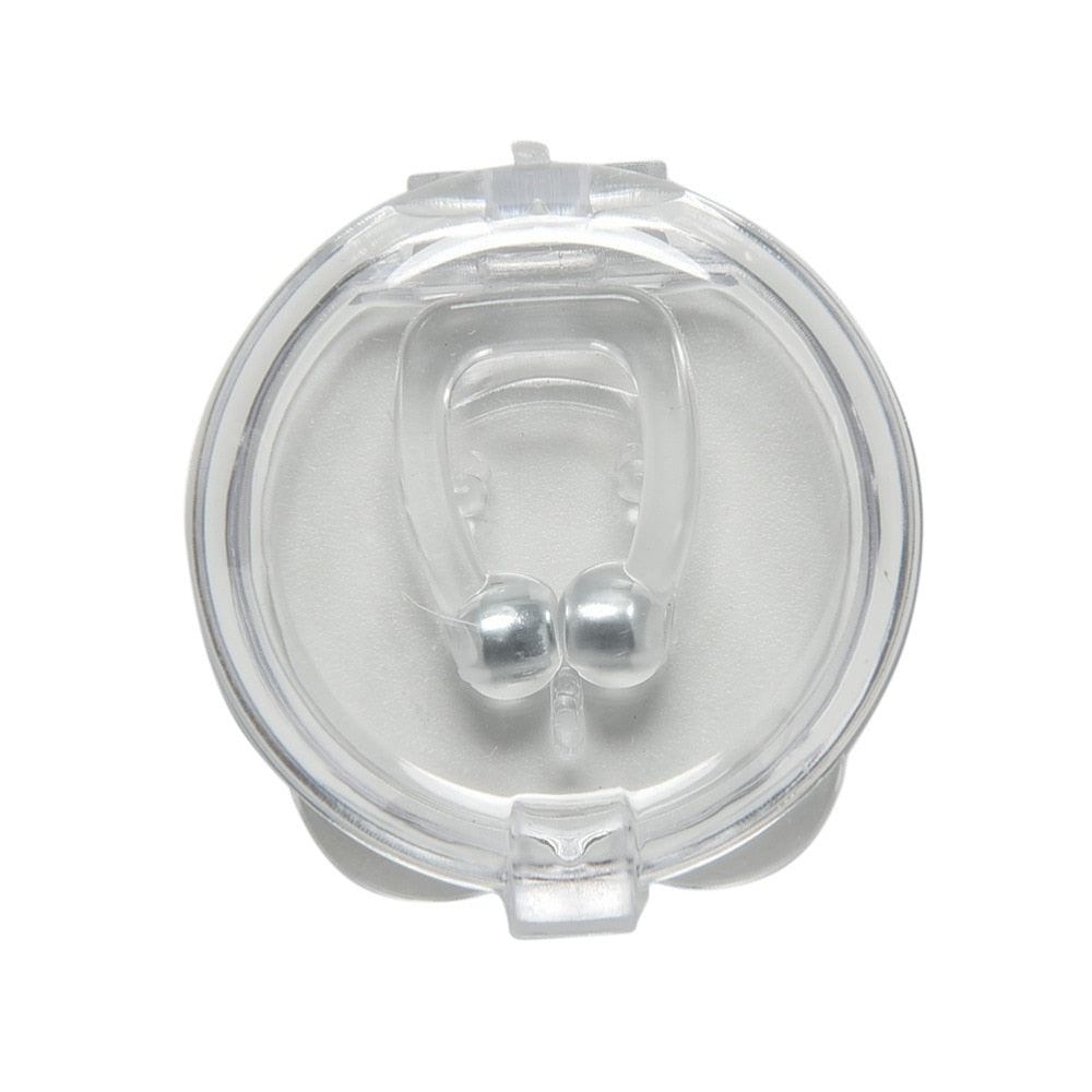 Magnetic Silicone Anti Snoring Nose Clip by HitMyNeed