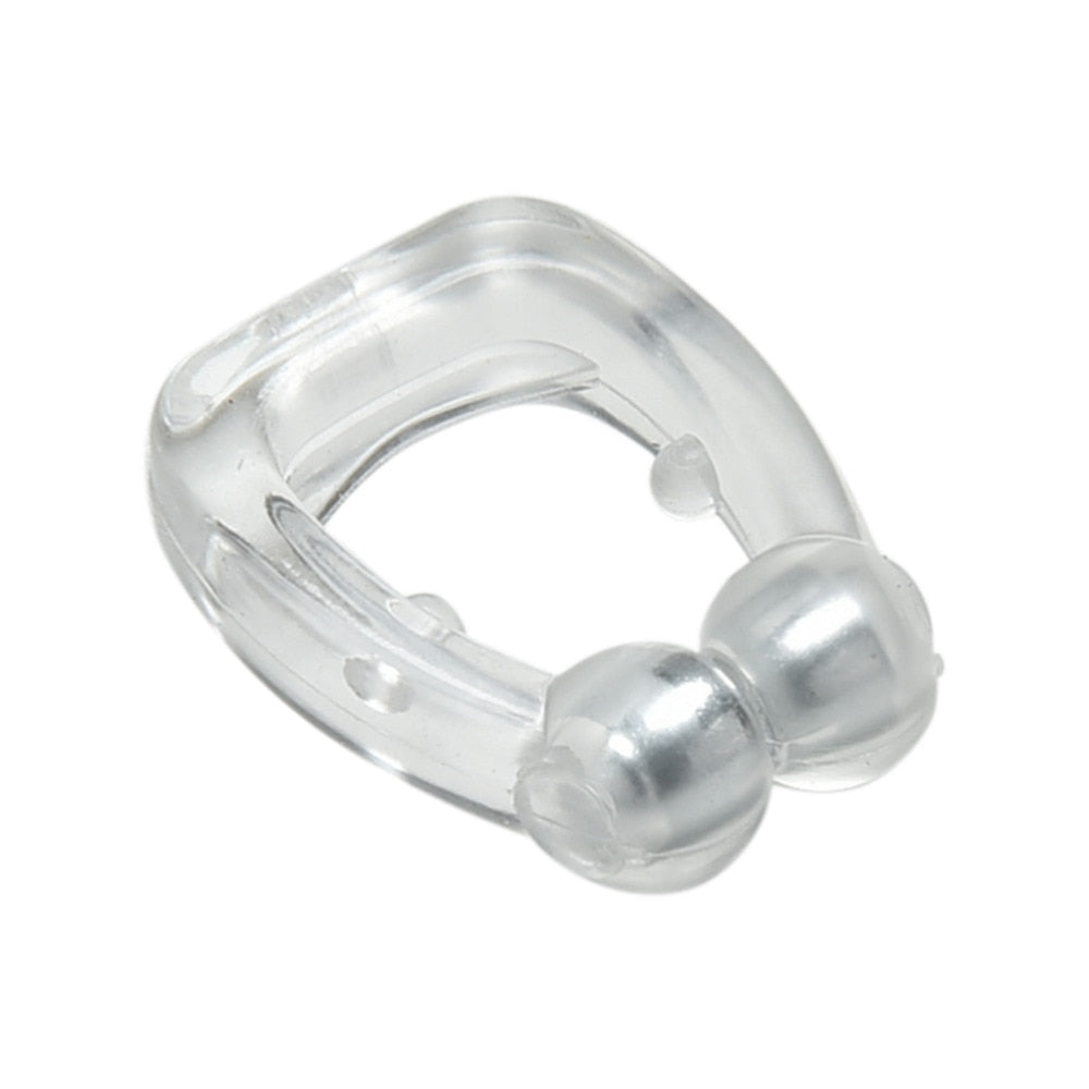 Magnetic Silicone Anti Snoring Nose Clip by HitMyNeed