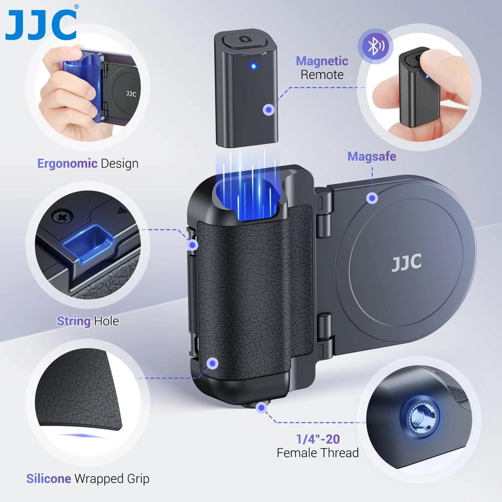 Magnetic Snapgrip MagSafe Phone Grip & Tripod Mount by HitMyNeed