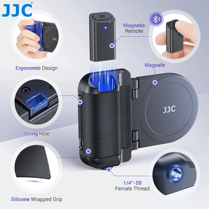 Magnetic Snapgrip MagSafe Phone Grip & Tripod Mount by HitMyNeed