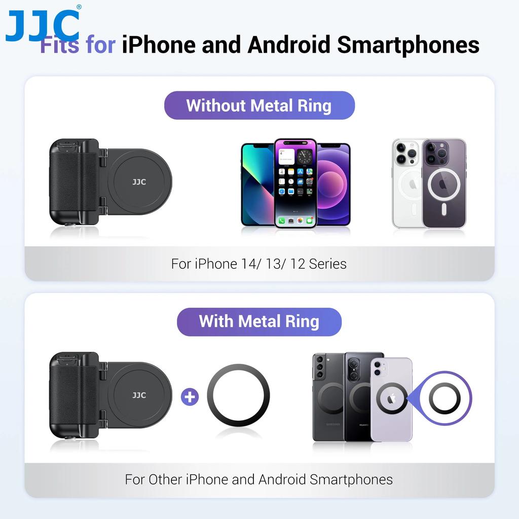 Magnetic Snapgrip MagSafe Phone Grip & Tripod Mount by HitMyNeed