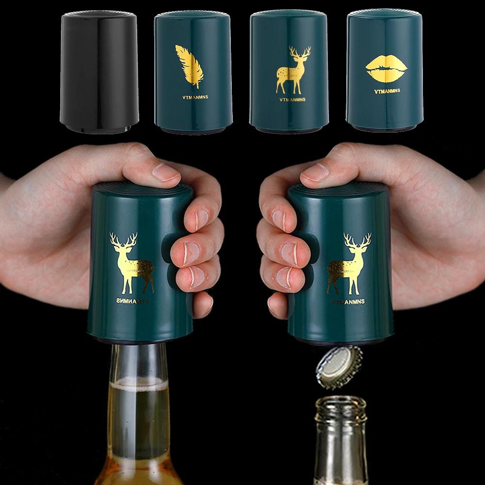 Magnetic Stainless Steel Automatic Beer Bottle Opener by HitMyNeed