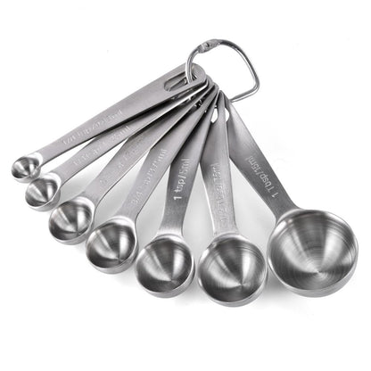 Magnetic Stainless Steel Measuring Spoons & Cups, 14pc by HitMyNeed