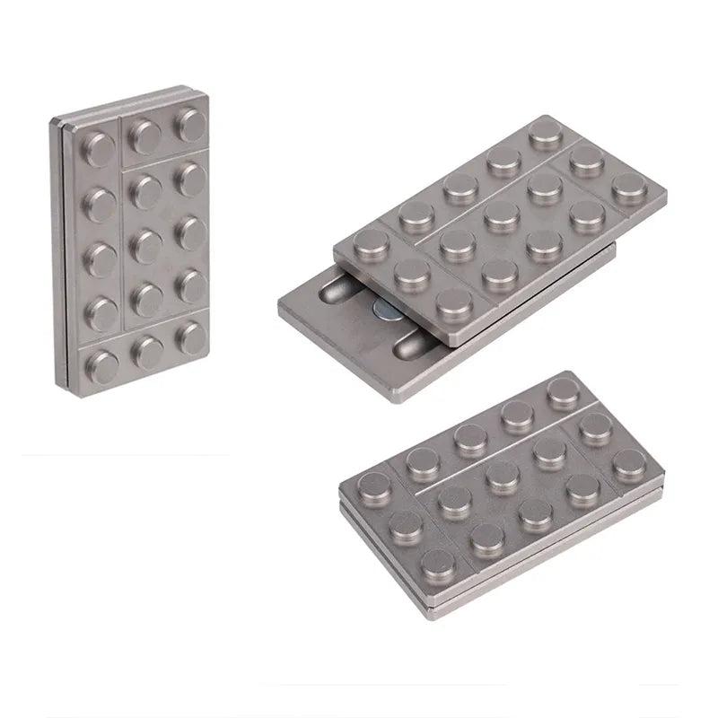 Magnetic Stainless Steel Push Slider Fidget Toy by HitMyNeed