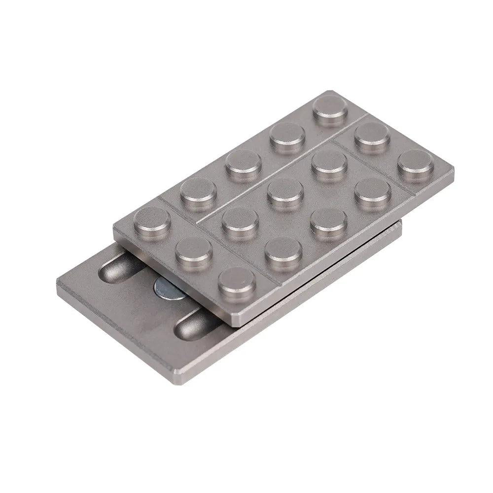 Magnetic Stainless Steel Push Slider Fidget Toy by HitMyNeed