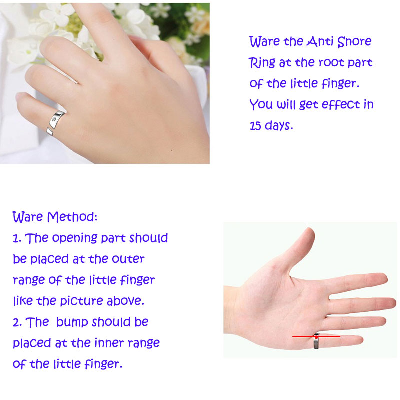 Magnetic Therapy Anti-Snore Ring by HitMyNeed