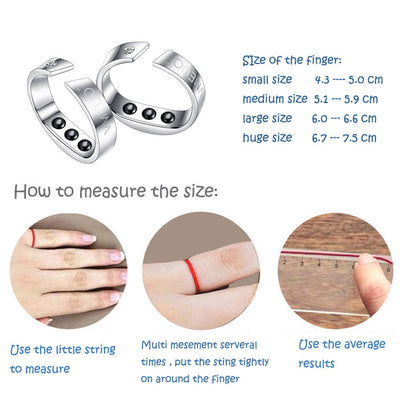 Magnetic Therapy Anti-Snore Ring by HitMyNeed