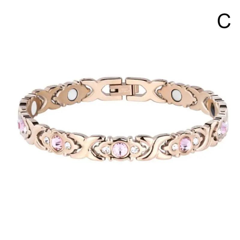 Magnetic Therapy Bracelet for Pain & Fatigue Relief style-c by HitMyNeed
