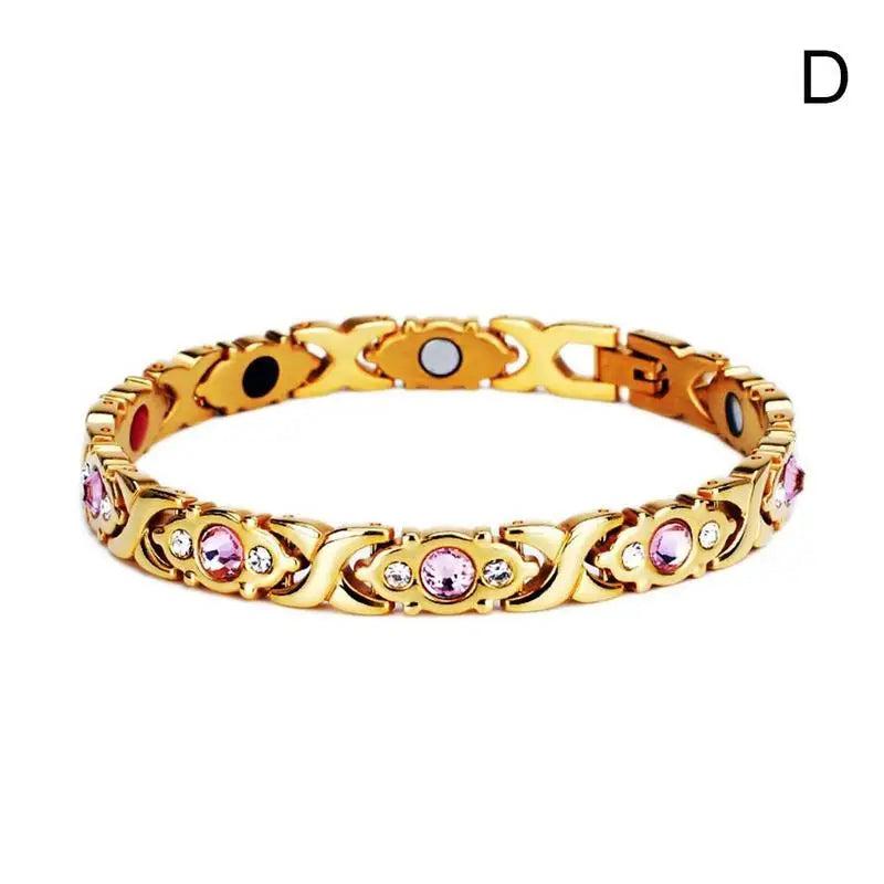 Magnetic Therapy Bracelet for Pain & Fatigue Relief style-d by HitMyNeed
