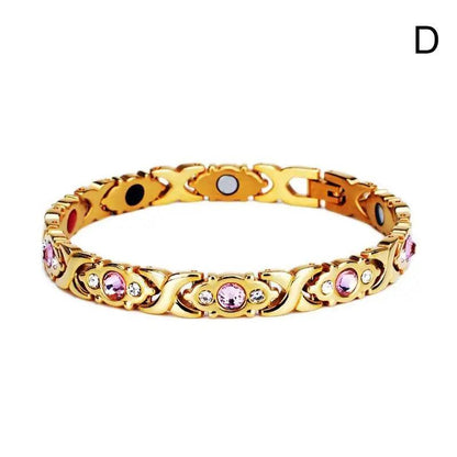 Magnetic Therapy Bracelet for Pain & Fatigue Relief style-d by HitMyNeed