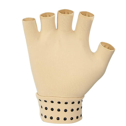 Magnetic Therapy Fingerless Compression Gloves by HitMyNeed