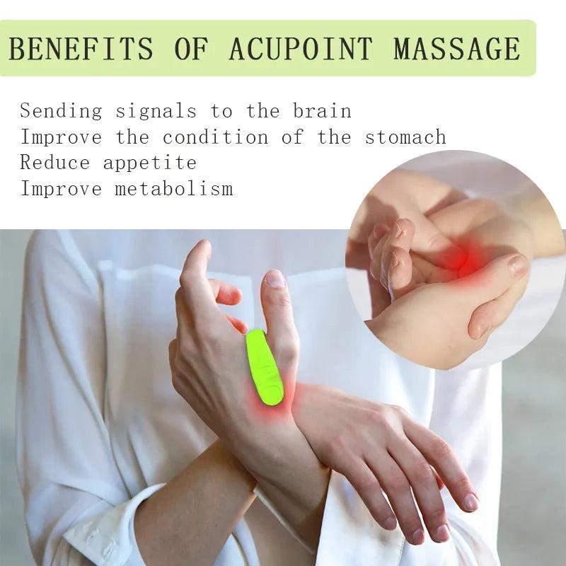 Magnetic Thumb Acupressure Clip for Relaxation by HitMyNeed