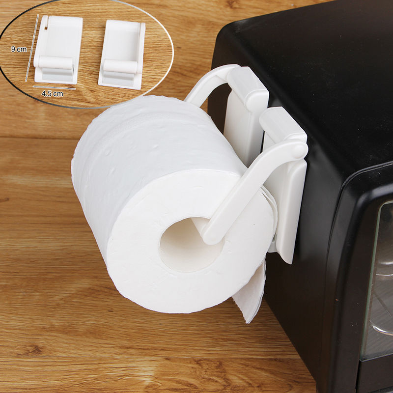 Magnetic Towel & Paper Roll Holder Set (2 pcs) by HitMyNeed