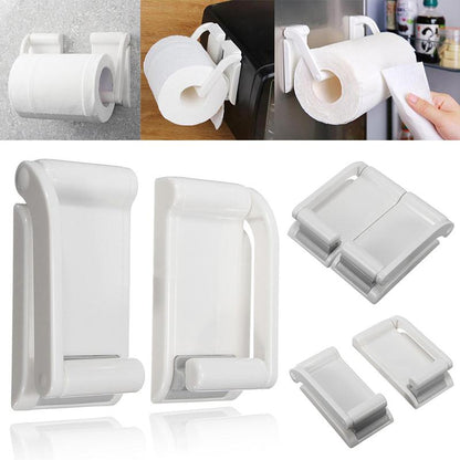 Magnetic Towel & Paper Roll Holder Set (2 pcs) by HitMyNeed