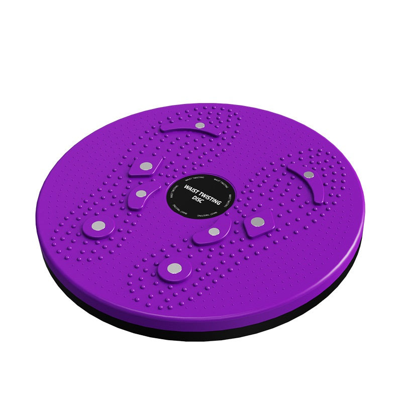 Magnetic Waist Twisting Disc Fitness Balance Board purple by HitMyNeed