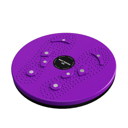 Magnetic Waist Twisting Disc Fitness Balance Board purple by HitMyNeed