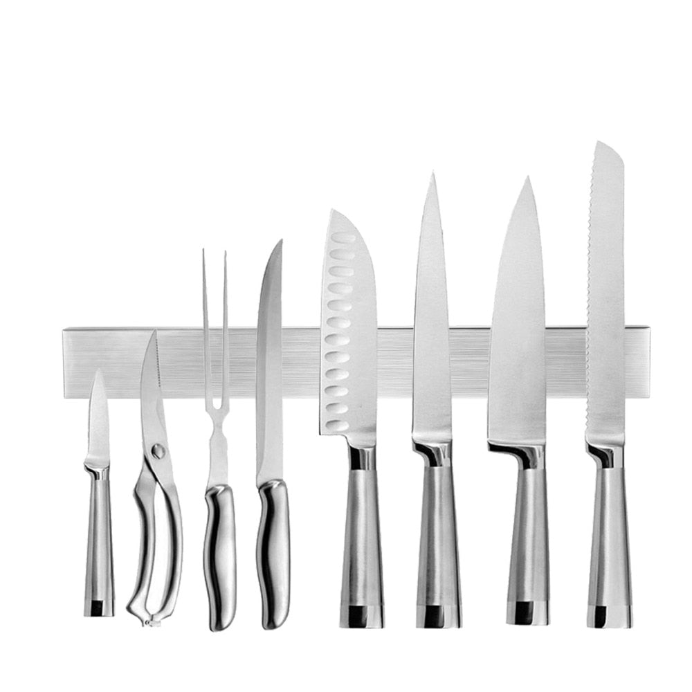 Magnetic Wall Knife Holder with 3M Adhesive Strip by HitMyNeed