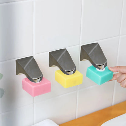 Magnetic Wall-Mounted Soap Holder Dish by HitMyNeed