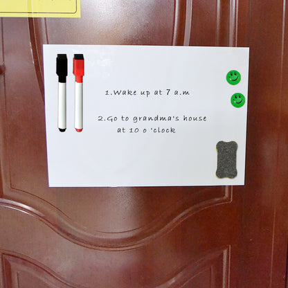 Magnetic Whiteboard Message Board for Fridge by HitMyNeed