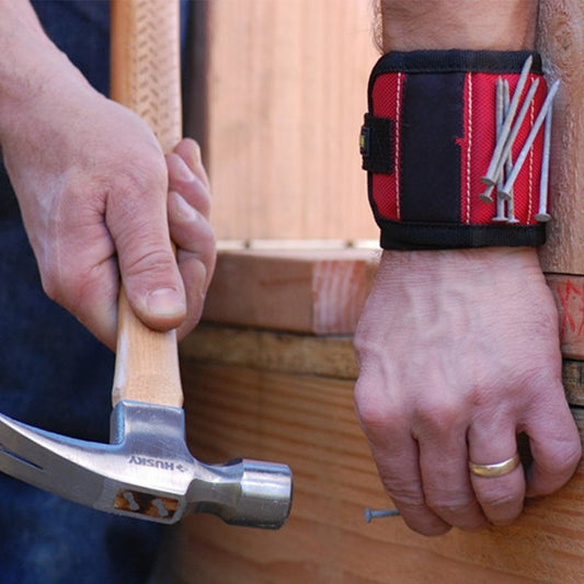 Magnetic Wristband for Screws, Nails and Bolts by HitMyNeed