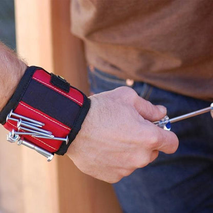 Magnetic Wristband for Screws, Nails and Bolts by HitMyNeed