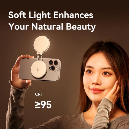 MagSafe Portable Selfie Light & Phone Stand for iPhone by HitMyNeed