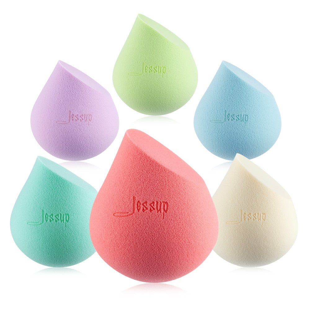 Makeup Sponge Set Beauty Puff Blender (6 Pack) by HitMyNeed