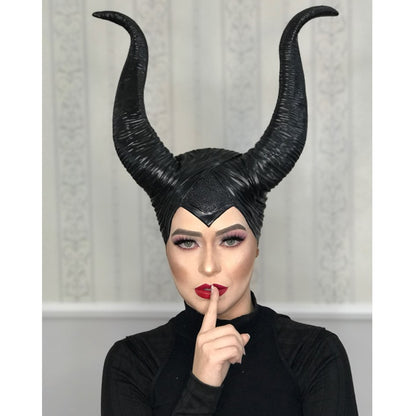 Maleficent Horns Halloween Cosplay Headpiece by HitMyNeed