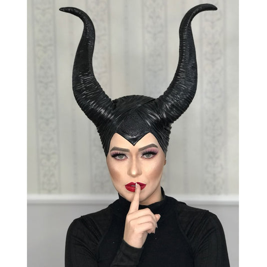 Maleficent Horns Halloween Cosplay Headpiece by HitMyNeed