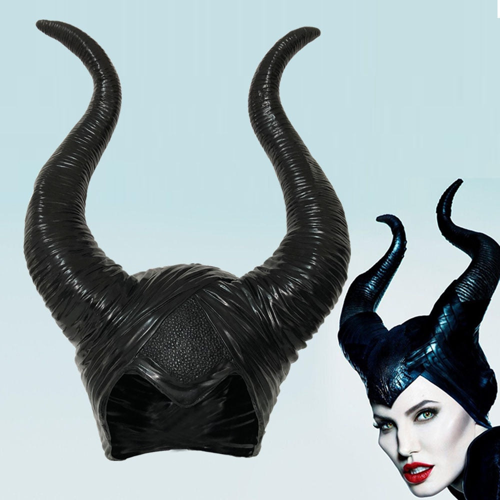 Maleficent Horns Halloween Cosplay Headpiece by HitMyNeed