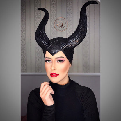 Maleficent Horns Halloween Cosplay Headpiece by HitMyNeed