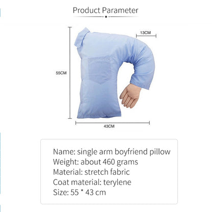 Man Arm Pillow Boyfriend Cushion for Cuddling by HitMyNeed
