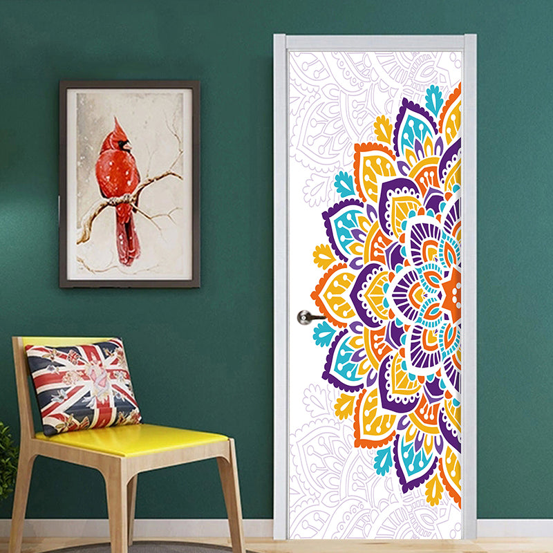 Mandala Door Stickers Set for Home Decor by HitMyNeed