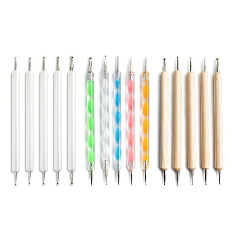 Mandala Dotting Tools Set 15pcs for Precise Art by HitMyNeed