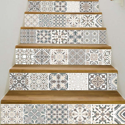 Mandala Staircase Stickers Set of 6 by HitMyNeed