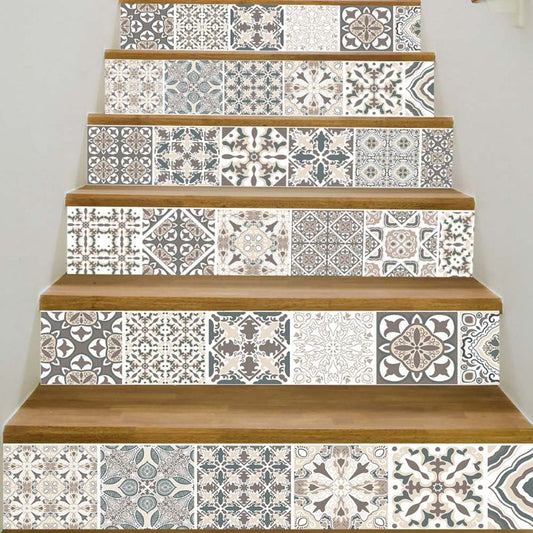 Mandala Staircase Stickers Set of 6 by HitMyNeed