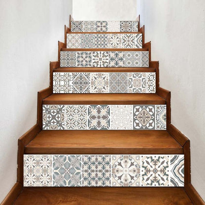 Mandala Staircase Stickers Set of 6 by HitMyNeed