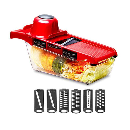 Mandoline Slicer Vegetable Cutter with 6 Blades by HitMyNeed