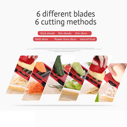 Mandoline Slicer Vegetable Cutter with 6 Blades by HitMyNeed