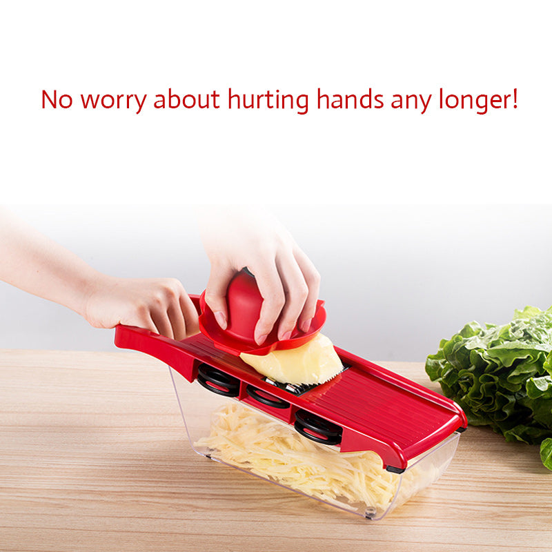 Mandoline Slicer Vegetable Cutter with 6 Blades by HitMyNeed