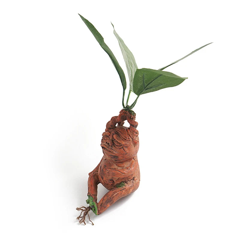 Mandrake Grass Resin Statue Garden & Home Ornament by HitMyNeed