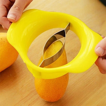 Mango Peeler and Slicer with Stainless Steel Blade by HitMyNeed