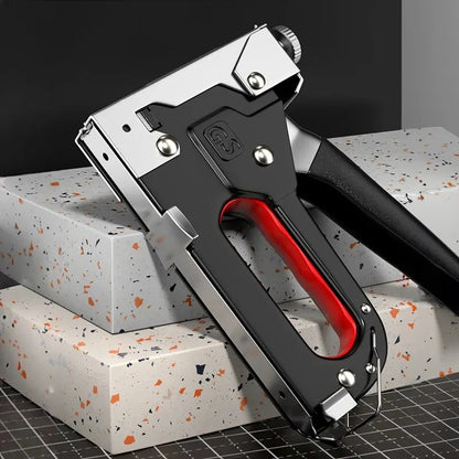 Manual Air Nailing & Stapling Gun for Woodworking by HitMyNeed