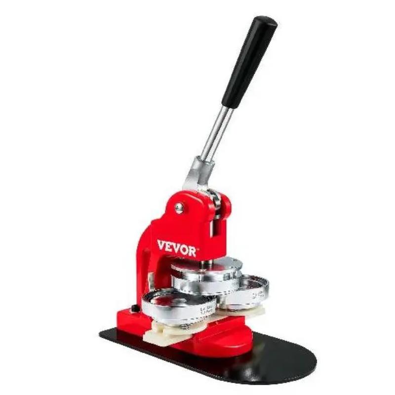 Manual Badge Maker Machine with 500-Piece Kit 25mm-500pcs by HitMyNeed