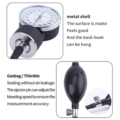 Manual Blood Pressure Monitor with Stethoscope by HitMyNeed